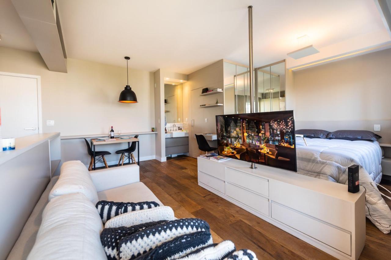Loft Luxo Morumbi, Wifi500Mb - Traveller Awards 2025 Сан-Пауло Экстерьер фото