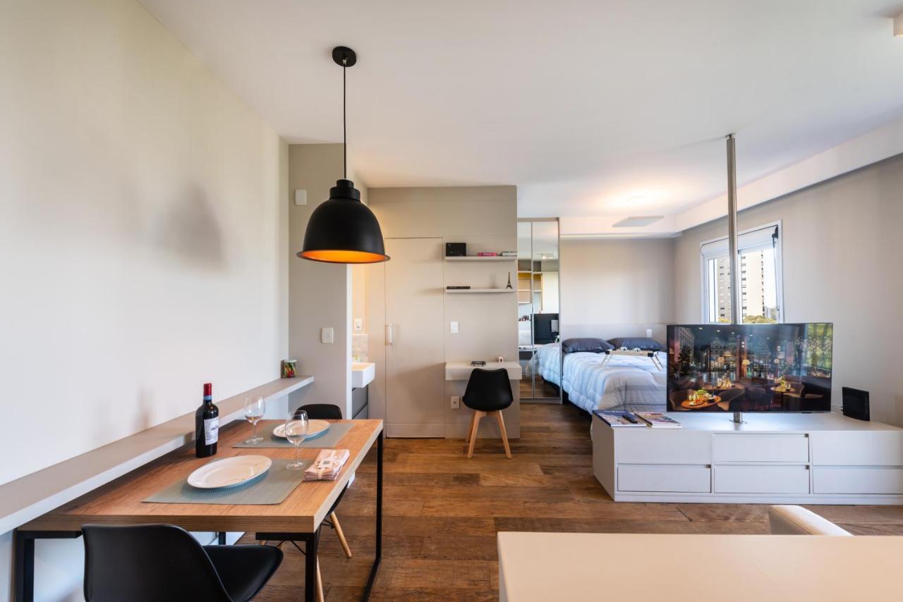Loft Luxo Morumbi, Wifi500Mb - Traveller Awards 2025 Сан-Пауло Экстерьер фото